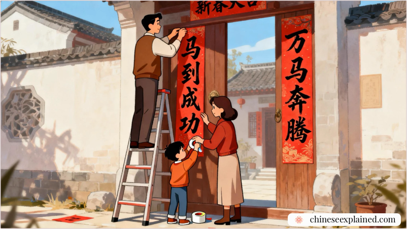 Spring Festival Couplets Chunlian