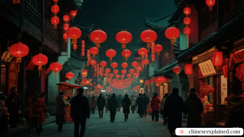 Lantern Festival streets turn ordinary neighborhoods into shared public celebration spaces.